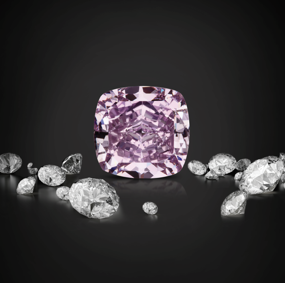 Exquisite lilac diamond