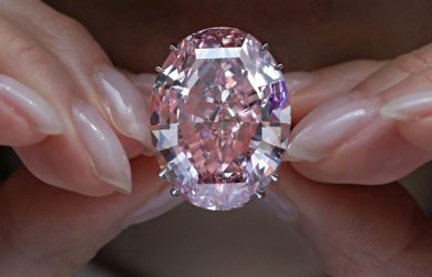 Highly-prized pink diamond.