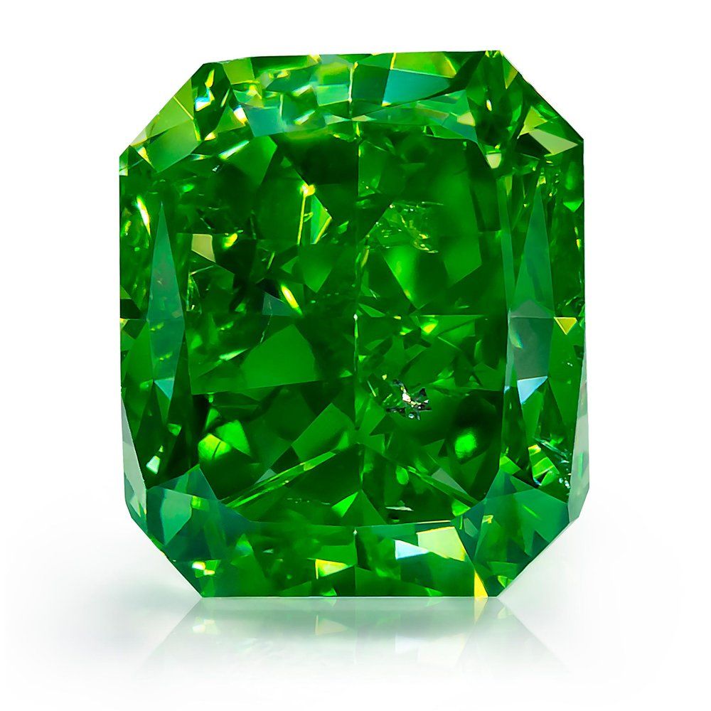 Green precious stone