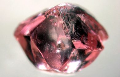 Rough loose pink diamond