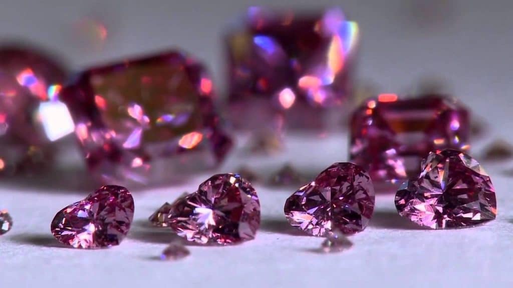 Rare Pink Diamonds - Size, Color, and Clarity